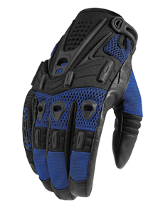 Icon Tarmac V.3 Blue Gloves